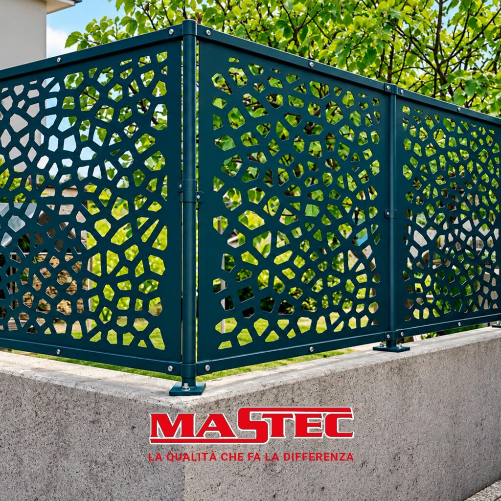 Recinzione in lamiera traforata Serie ML MASTEC a Verona